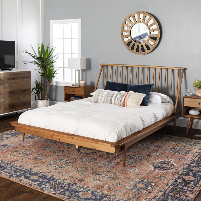 Modern Rustic Interiors Dorinda Spindle Queen Platform Bed & Reviews Wayfair.ca